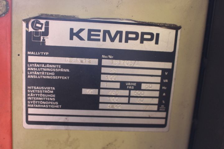 645735-8 MIG weld from Kemppi with food works
