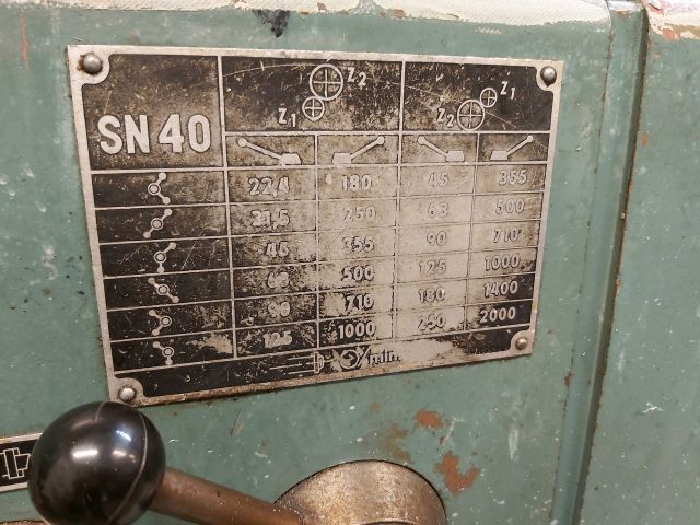 600537-7 Lathe Tos Trencin SN 40C