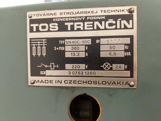 600537-11 Lathe Tos Trencin SN 40C