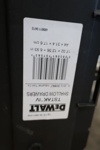 696920-3 Storage box Dewalt DWST1-70702 TSTAK II IV Combo