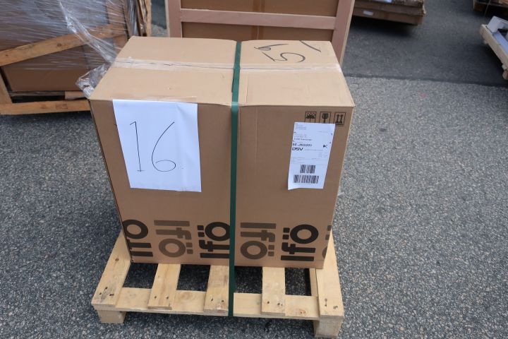 696837-2 Washbasin cabinet Ifö Sense 60 Compact Anthracite gray