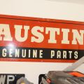 669637-1 Original Vintage English "Austin Genuine Parts" sign