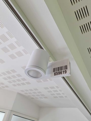 659619-2 Ceiling spotlights with live rail ERCO