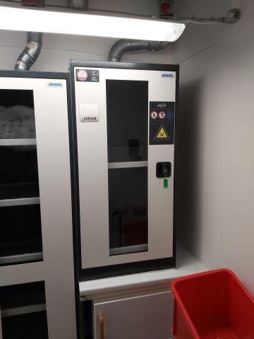 600568-1 Denio's lockers store dangerous products