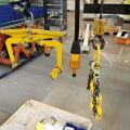 697506-17 Traverse crane / system with 3 pcs. machine-controlled Demag with various accessories -2018