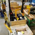 697506-18 Traverse crane / system with 3 pcs. machine-controlled Demag with various accessories -2018