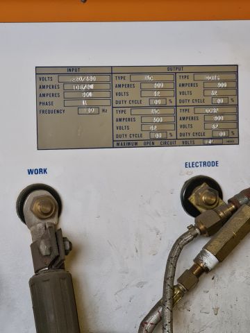 695150-15 Airco welding machine including Kemppi CV 60 cooling unit