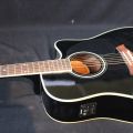 695264-4 Acoustic guitar: Jack & Danny, with bag & fishman mic