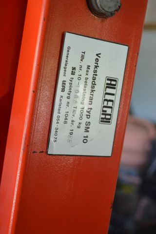 697241-5 Workshop Crane / Motorlyft