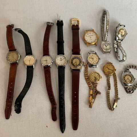 632936-1 Ten women's watches, Certina, Casio and others