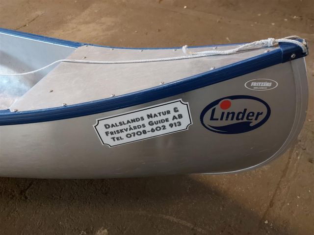 605880-6 Canoe in aluminum Linder Inkas 495