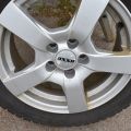 697286-3 4 winter tires on alloy wheels / WV Polo