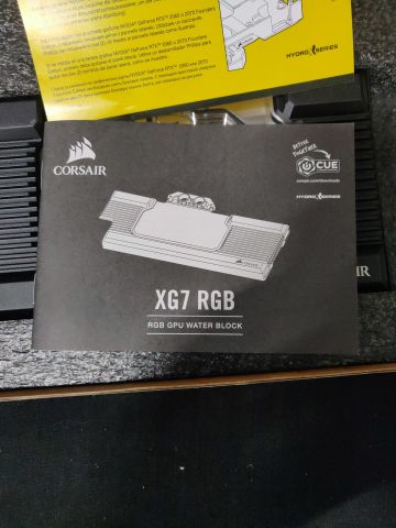 698006-4 GPU Water Block Corsair Hydro X XG7 (5700 & 5700XT)