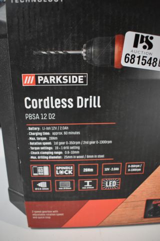 681548-2 Drill from Parkside - PBSA 12 D2