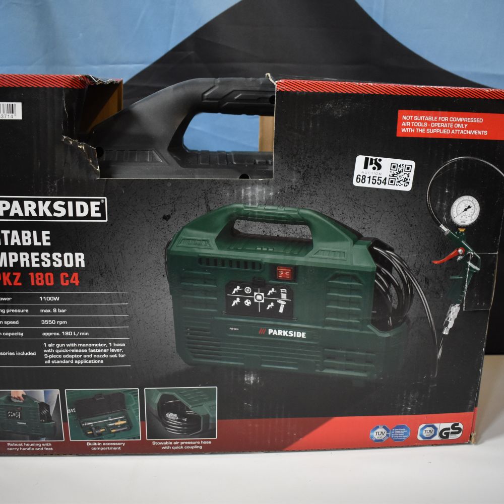 681554-1 Portable compressor from Parkside - PKZ 180 C4