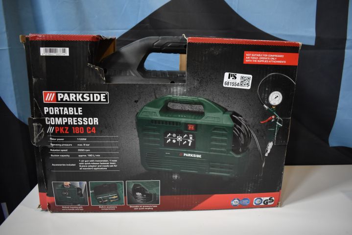681554-1 Portable compressor from Parkside - PKZ 180 C4