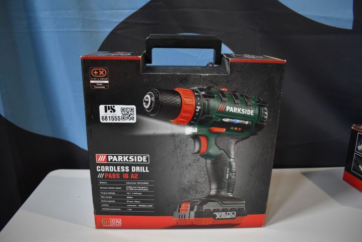 681555-1 Drill screwdriver from Parkside - PABS 16 A2