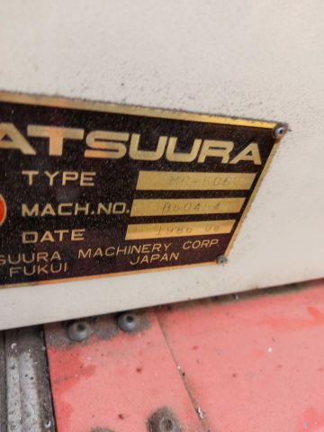 692869-21 Multi-operation machine Matsuura MC-500V2 -86 (4-axis)