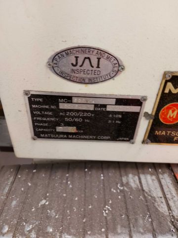 692869-22 Multi-operation machine Matsuura MC-500V2 -86 (4-axis)