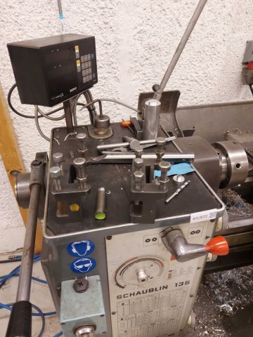 692872-12 Lathe Schaublin 135 (incl. A lot of tools)