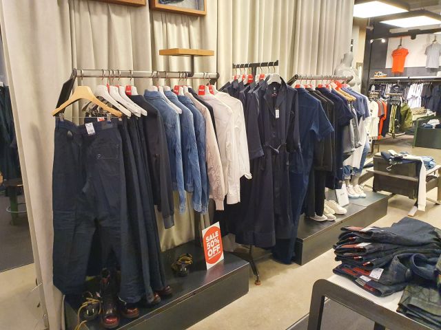 697802-8 Complete store interior from G-Star store in Frölunda