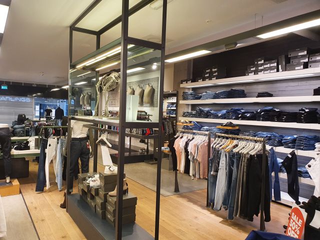 697802-9 Complete store interior from G-Star store in Frölunda