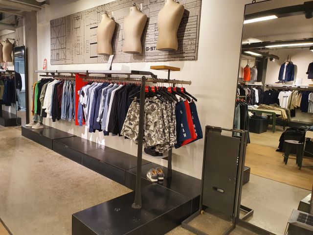 697802-17 Complete store interior from G-Star store in Frölunda