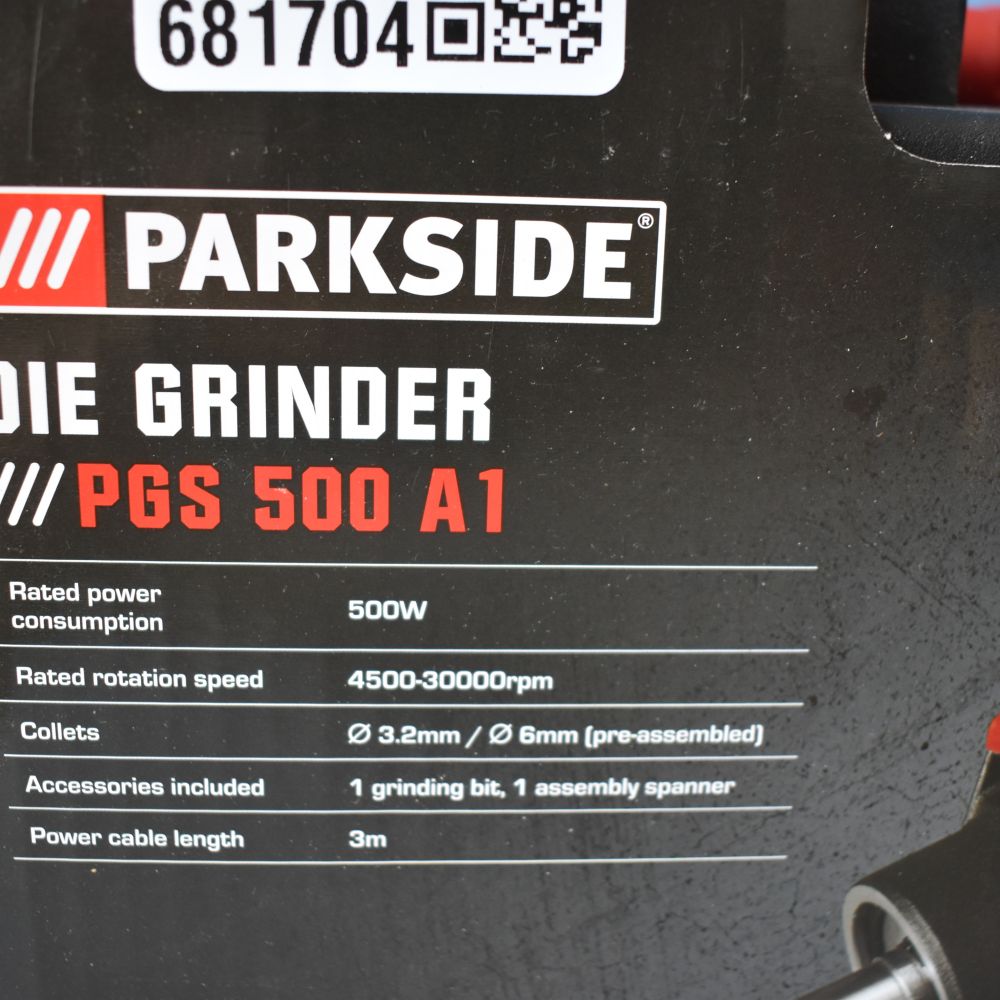 681704-2 Grinding / engraving machine from Parkside - PGS 500 A1