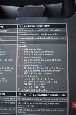 681713-2 The screwdriver set from Powerfix