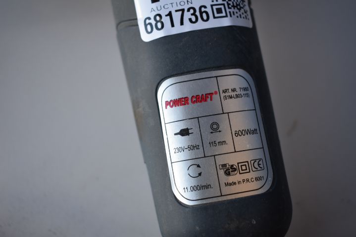 681736-3 Angle grinder from Power Craft