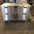 698155-1 Porkka bar fridge with 5 drawers