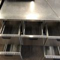 698155-2 Porkka bar fridge with 5 drawers
