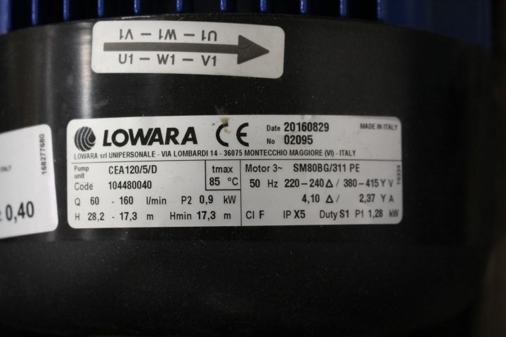 660864-5 Centrifugal pump Lowara CEA 120/5 / D