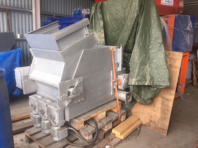 698273-4 Parti - spånkross, Kvarn, transportör, bandhuggar