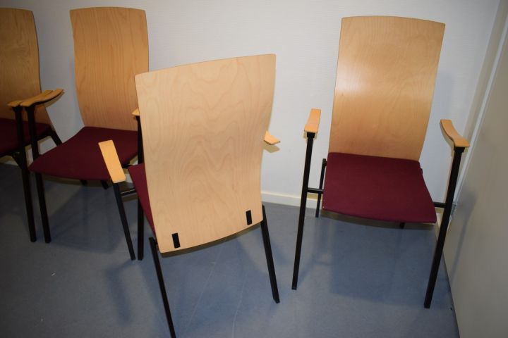 633010-5 5 armchairs Klaessons Möbler