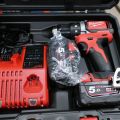 699252-3 Drill screwdriver Milwaukee M18 BLDD-502C with batteries and charger