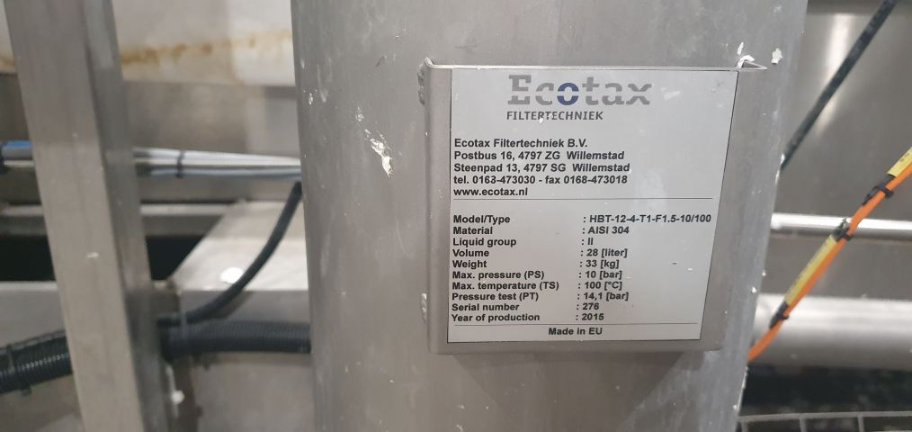 699693-12 Fully automatic washing line for product trays