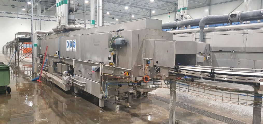 699693-20 Fully automatic washing line for product trays