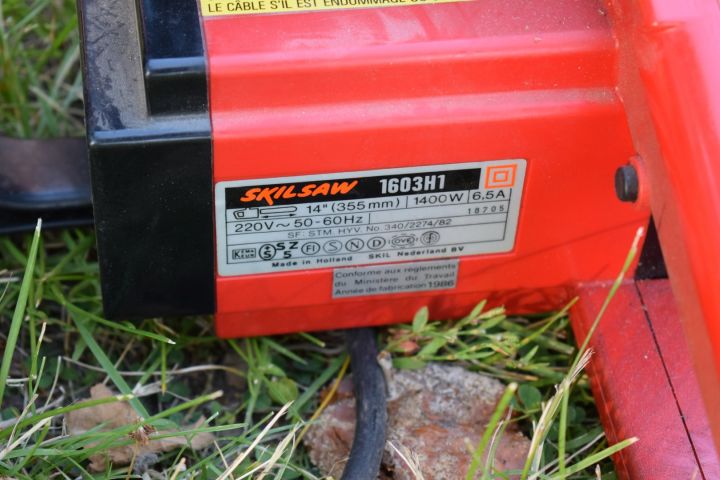 633132-4 Grass trimmer el Bosch, chainsaw el Skilsaw 1603H1