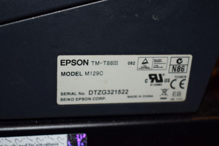 633043-4 Cash terminal Casio QT-6000 and receipt printer