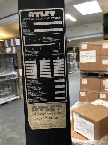 700370-3 Stand stacker Atlet 125SDTSE 525 / ASN