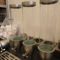 687675-6 6 dispensers for eg soft ice cream sprinkles.