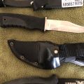 685857-4 Wilderness knives, Linder, Kershaw etc. and 1 belly opener