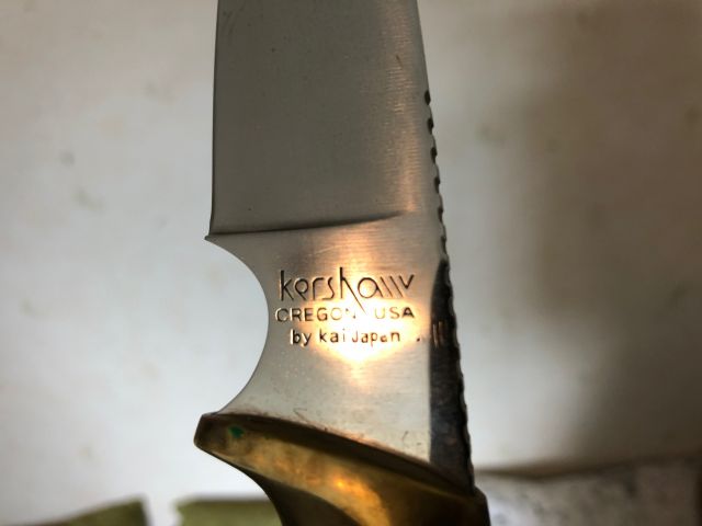 685857-6 Wilderness knives, Linder, Kershaw etc. and 1 belly opener