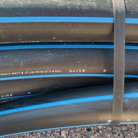 699757-4 Water pipe Pipelife PE80 SDR11 PN12.5 - 50 meters