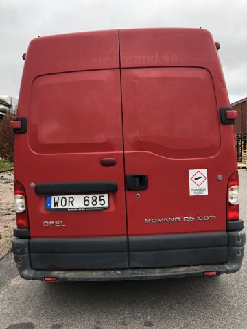 700969-8 Opel Movano Van 2.5 CDTI -05