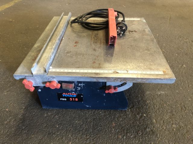 700979-2 Tile cutting machine - Alpha Tools FSG 518