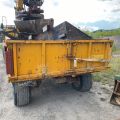 661315-28 Komatsu PW148-8 Wheeled excavator with trailer