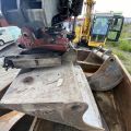661315-31 Komatsu PW148-8 Wheeled excavator with trailer