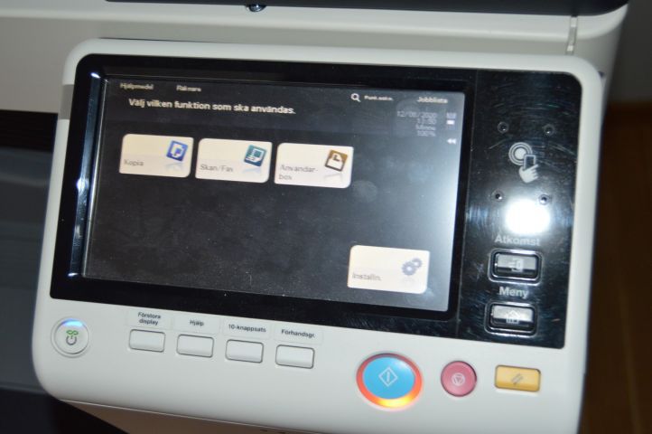 658744-3 Printer Konica Minolta Bizhub 287